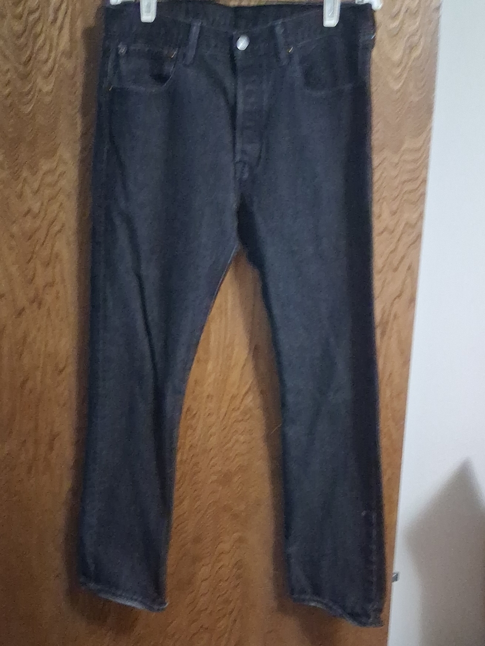 Levi's Men's Straight Black Jeans